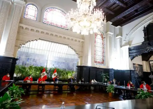 Presidente Martín Vizcarra lidera nueva sesión del Consejo de Ministros.