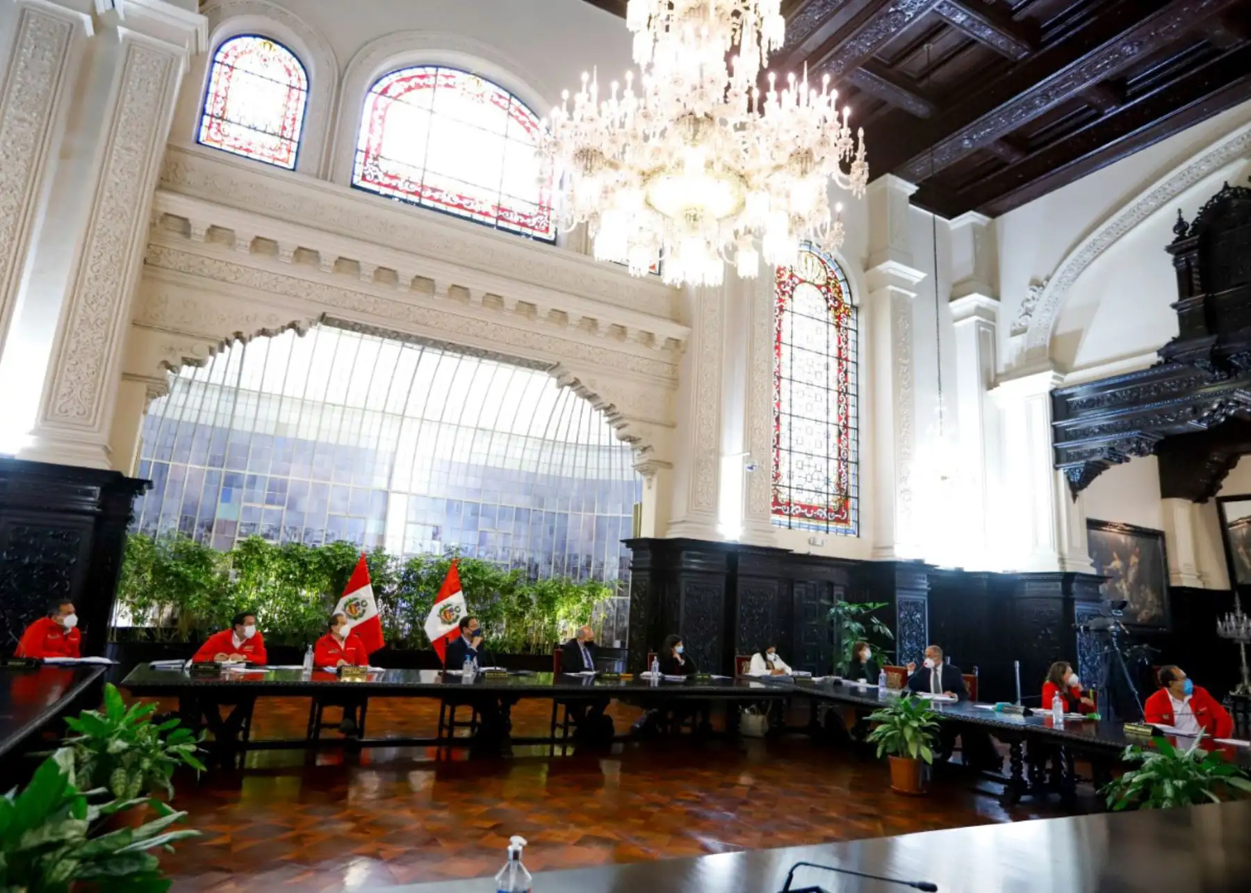 Presidente Martín Vizcarra lidera nueva sesión del Consejo de Ministros.