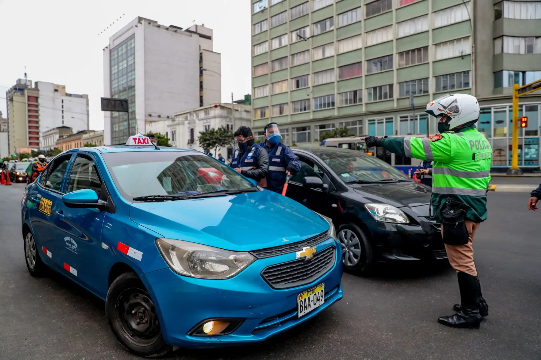 Con el objetivo de verificar que el servicio de transporte urbano de personas se preste con las habilitaciones correspondientes, la Autoridad de Transporte Urbano para Lima y Callao 
Foto:ANDINA/ATU