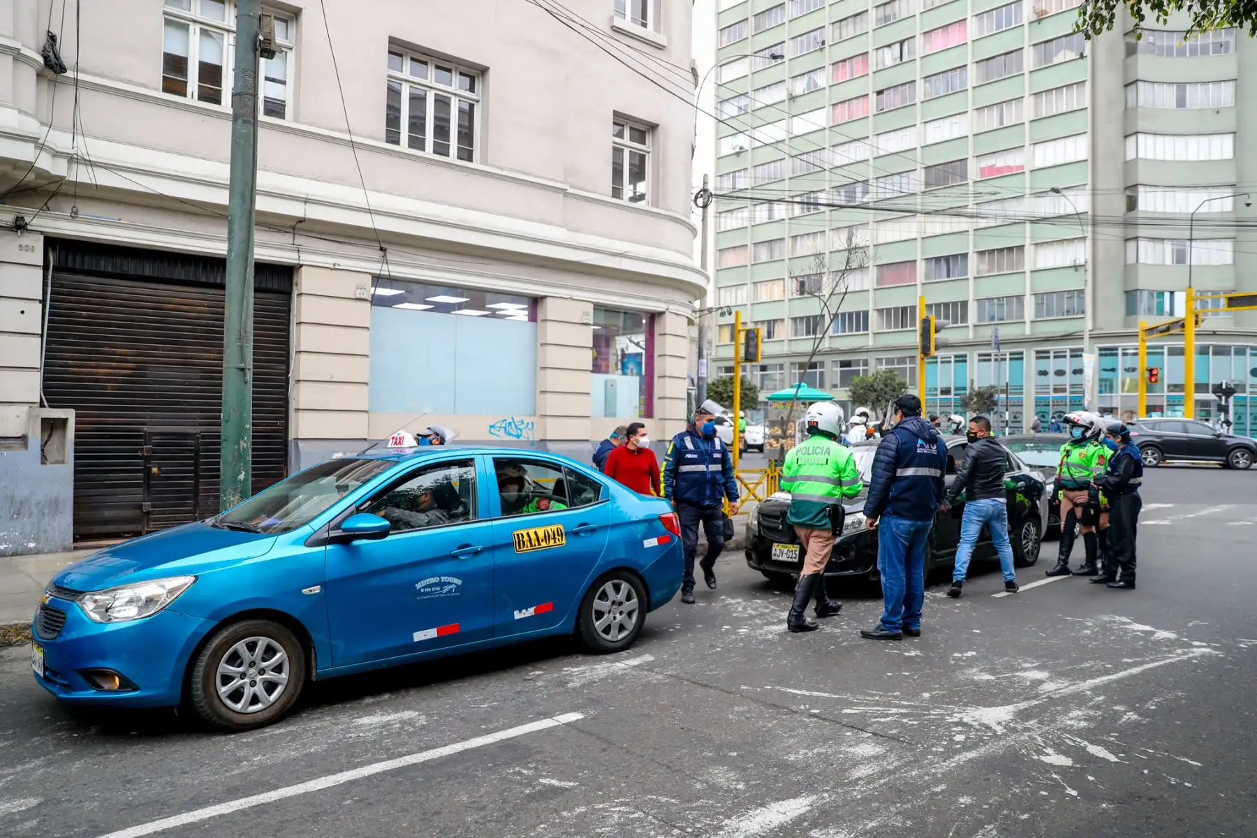 Con el objetivo de verificar que el servicio de transporte urbano de personas se preste con las habilitaciones correspondientes, la Autoridad de Transporte Urbano para Lima y Callao 
Foto:ANDINA/ATU