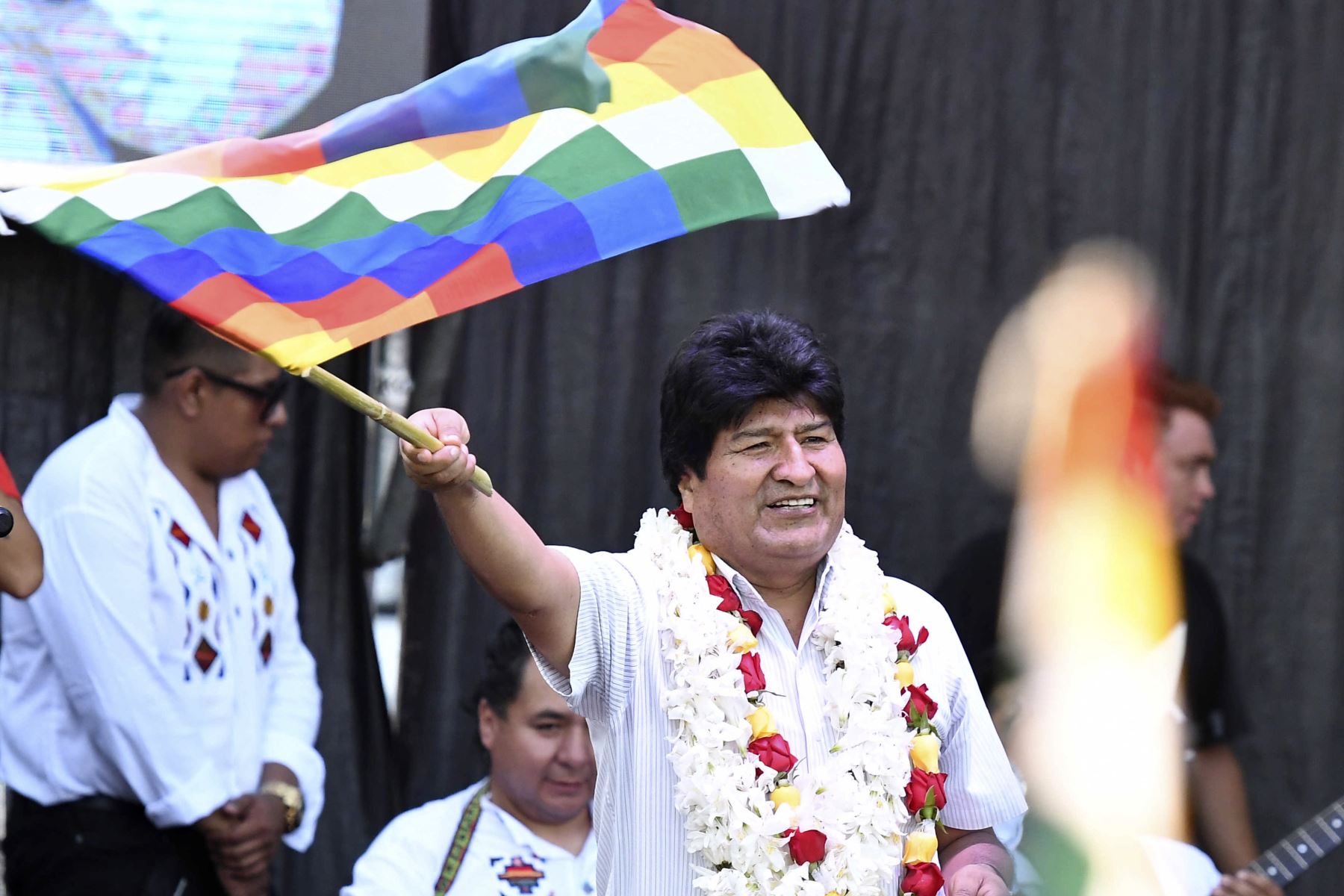 La acusación se basa en un video en el que se atribuye la voz de Morales para supuestamente incitar a bloqueos de ciudades en Bolivia. Foto: AFP