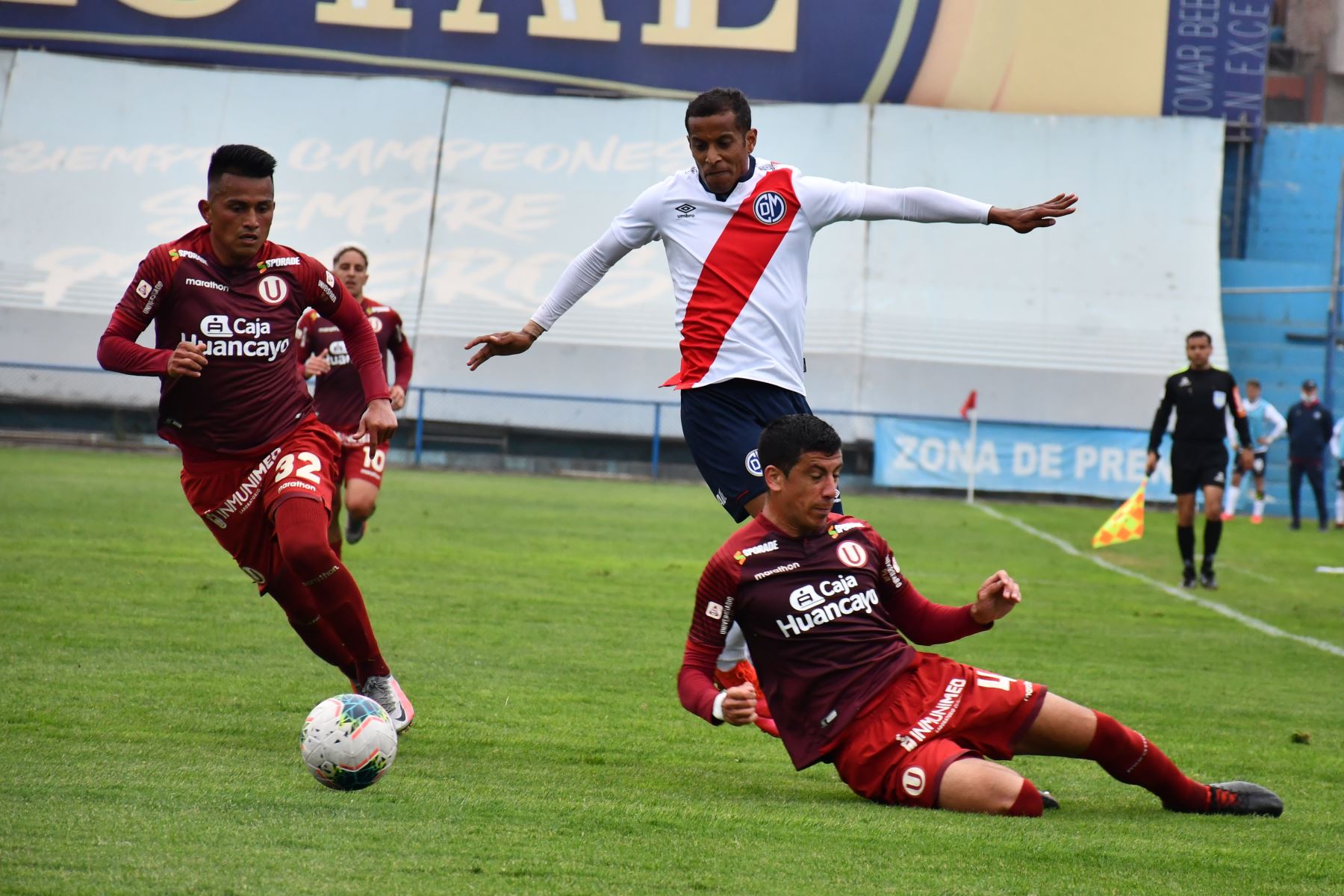 Universitario golea 5-0 a Municipal por la fecha 15 del Torneo Apertura de la Liga 1. Foto: FPF