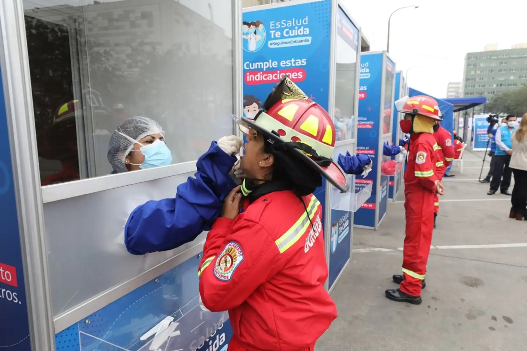 Coronavirus: EsSalud inició megaoperativo con 1,000 pruebas moleculares. Foto: ANDINA/Difusión.