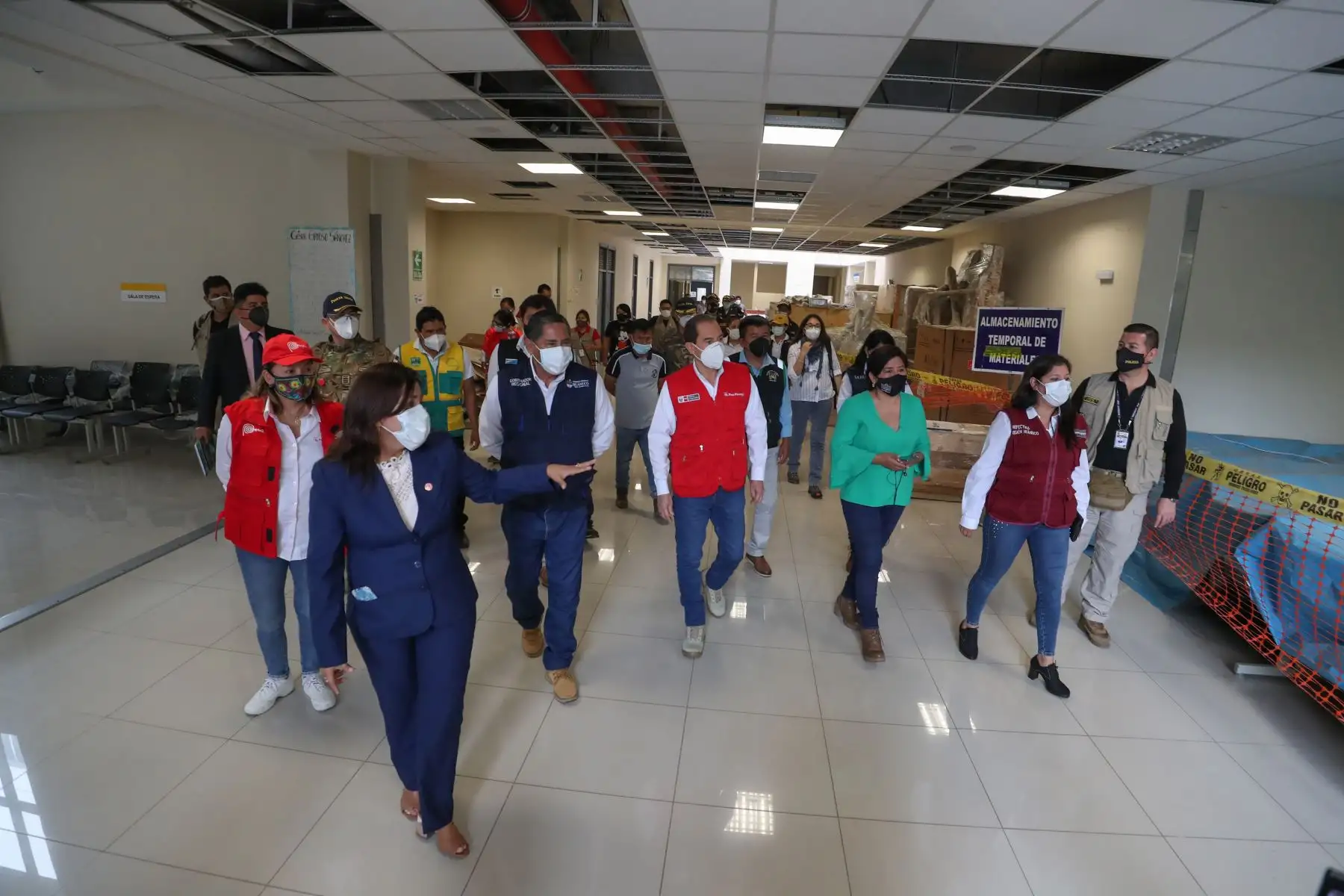 El presidente del Consejo de Ministros, Walter Martos, junto a la ministra de Comercio Exterior, Rocío Barrios realizan visita de trabajo en la Región Huánuco.
Foto:ANDINA/PCM