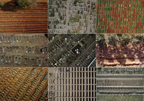 Las cifras confirman a Brasil, con sus 210 millones de habitantes, como uno de los epicentros globales de la pandemia y como el segundo país con más víctimas, por detrás de Estados Unidos. Foto: AFP