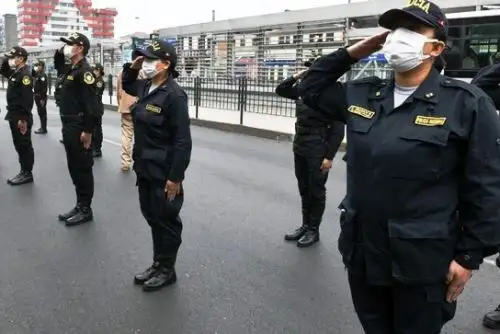 Policías recibirán segundo bono por acciones de alto riesgo ante el covid-19. Foto: ANDINA/difusión.