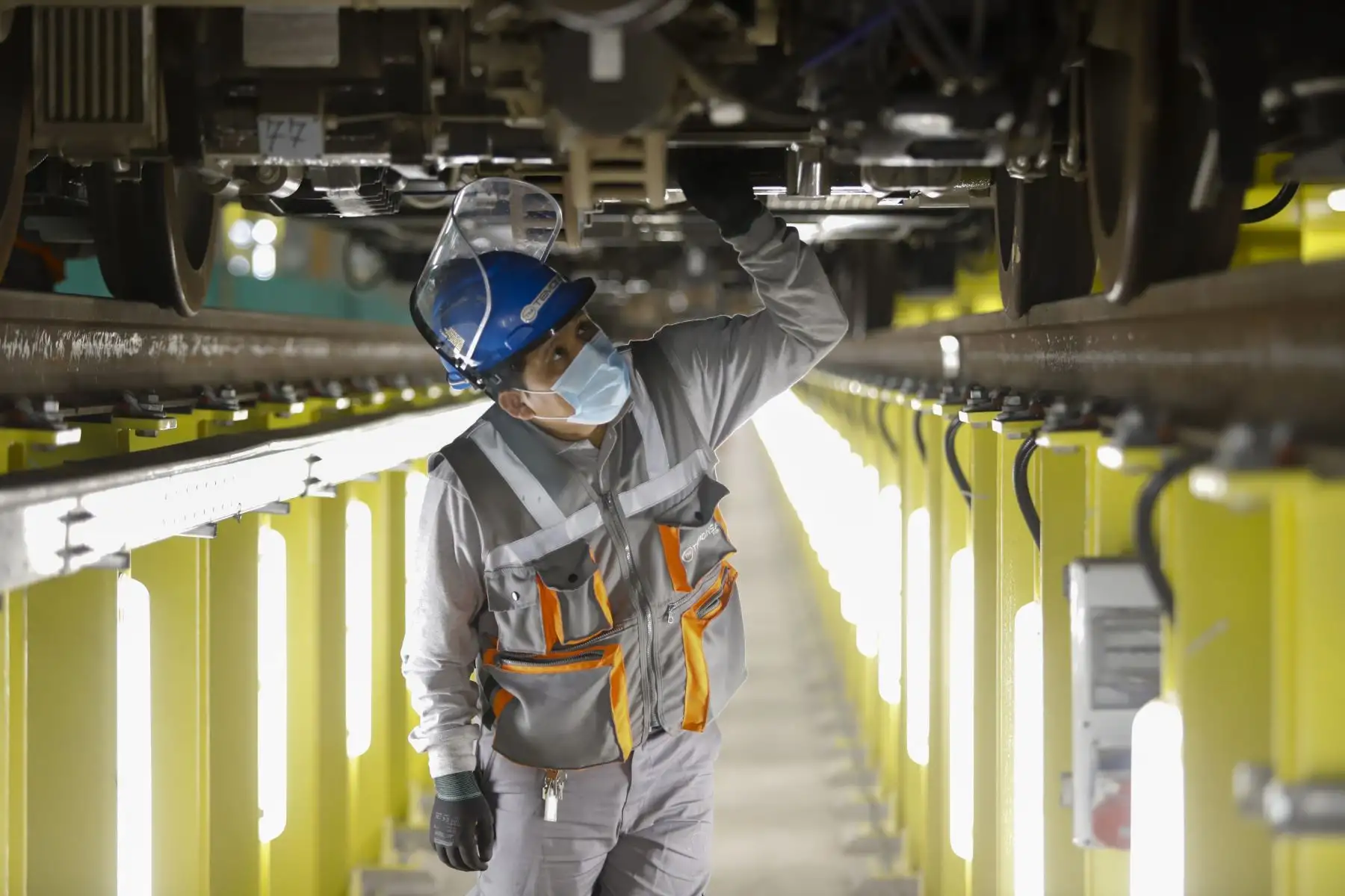 Vocera de la Línea 1 del Metro de Lima y vocero de Senati anticipan cuál sería la situación laboral de los profesionales técnicos en los nuevos servicios de las líneas 2 y 3. Foto : ANDINA/Prensa Presidencia