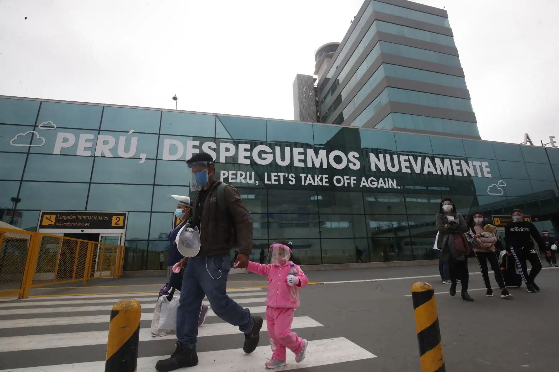 El Aeropuerto Internacional Jorge Chávez presentó sus protocolos de seguridad para los vuelos internacionales que iniciarán este 5 de octubre. Foto: ANDINA/Juan Carlos Guzmán