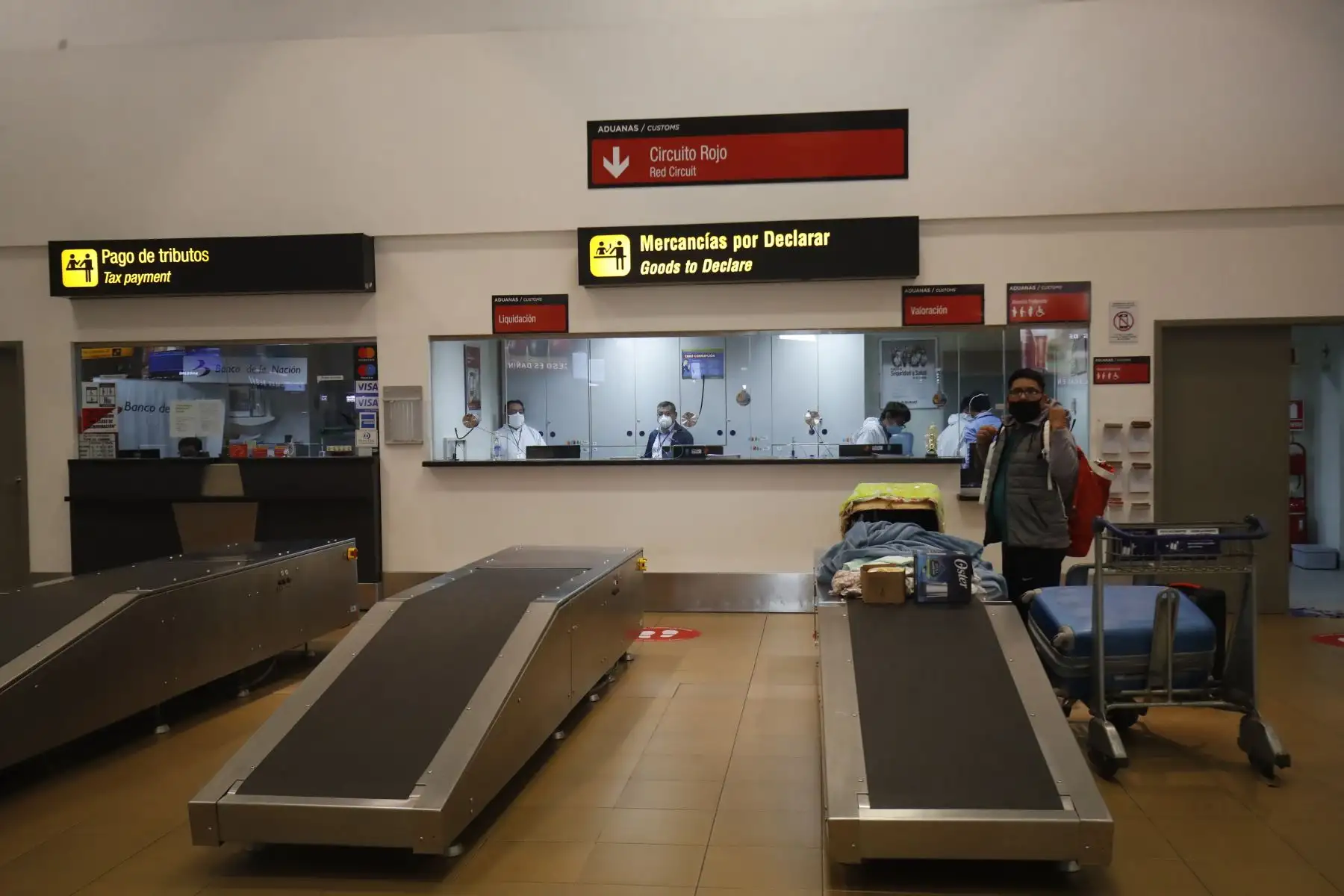 El Aeropuerto Internacional Jorge Chávez presentó sus protocolos de seguridad para los vuelos internacionales que iniciarán este 5 de octubre. Foto: ANDINA/Juan Carlos Guzmán