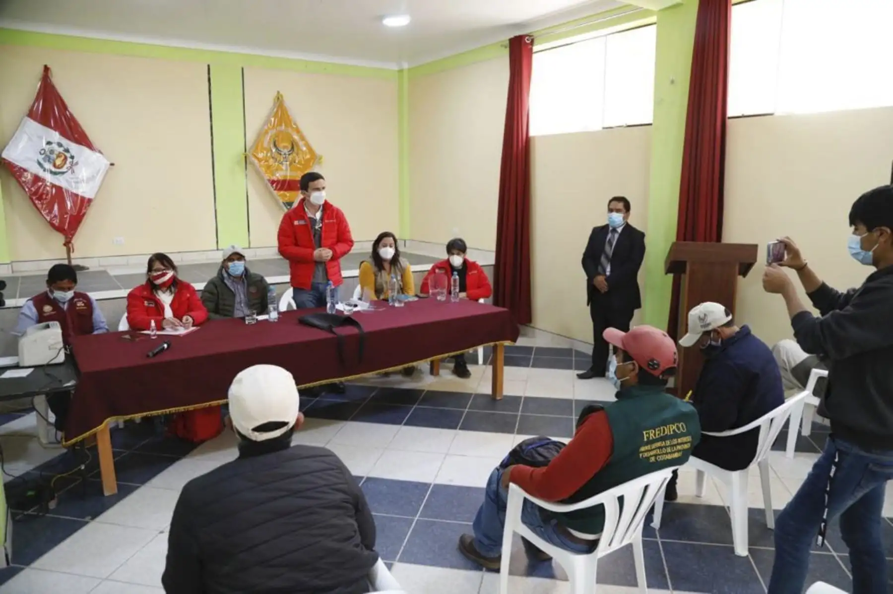 El ministro Incháustegui lideró comitiva del Gobierno que visitó Espinar y Cotabambas, para atender demandas, fortalecer el diálogo y hacer seguimiento a los compromisos asumidos. Foto: ANDINA/Difusión