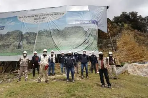Plan Copesco culminó trabajos de mantenimiento y conservación en un sector de Kuélap.