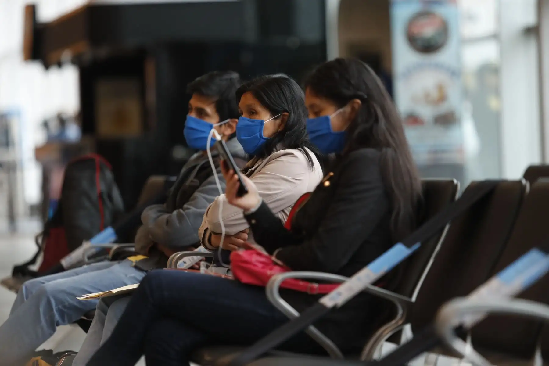 Reinicio de vuelos internacionales en el aeropuerto Jorge Chávez como parte de la fase 4 de la reactivación económica.

Foto: ANDINA/Renato Pajuelo