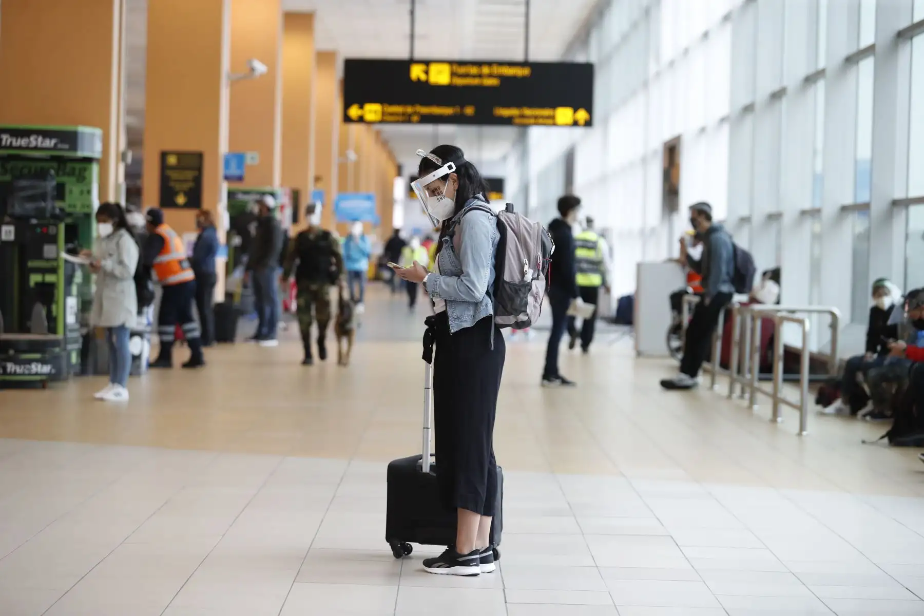 Reinicio de vuelos internacionales en el aeropuerto Jorge Chávez como parte de la fase 4 de la reactivación económica.

Foto: ANDINA/Renato Pajuelo