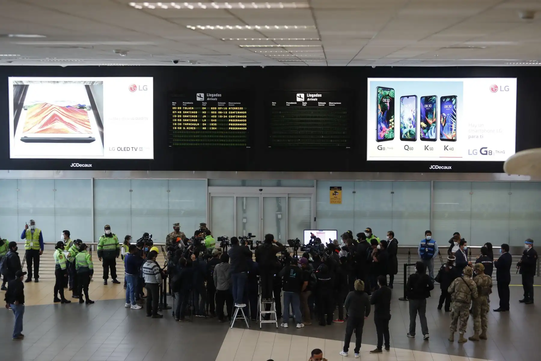 Reinicio de vuelos internacionales en el aeropuerto Jorge Chávez como parte de la fase 4 de la reactivación económica.

Foto: ANDINA/Renato Pajuelo