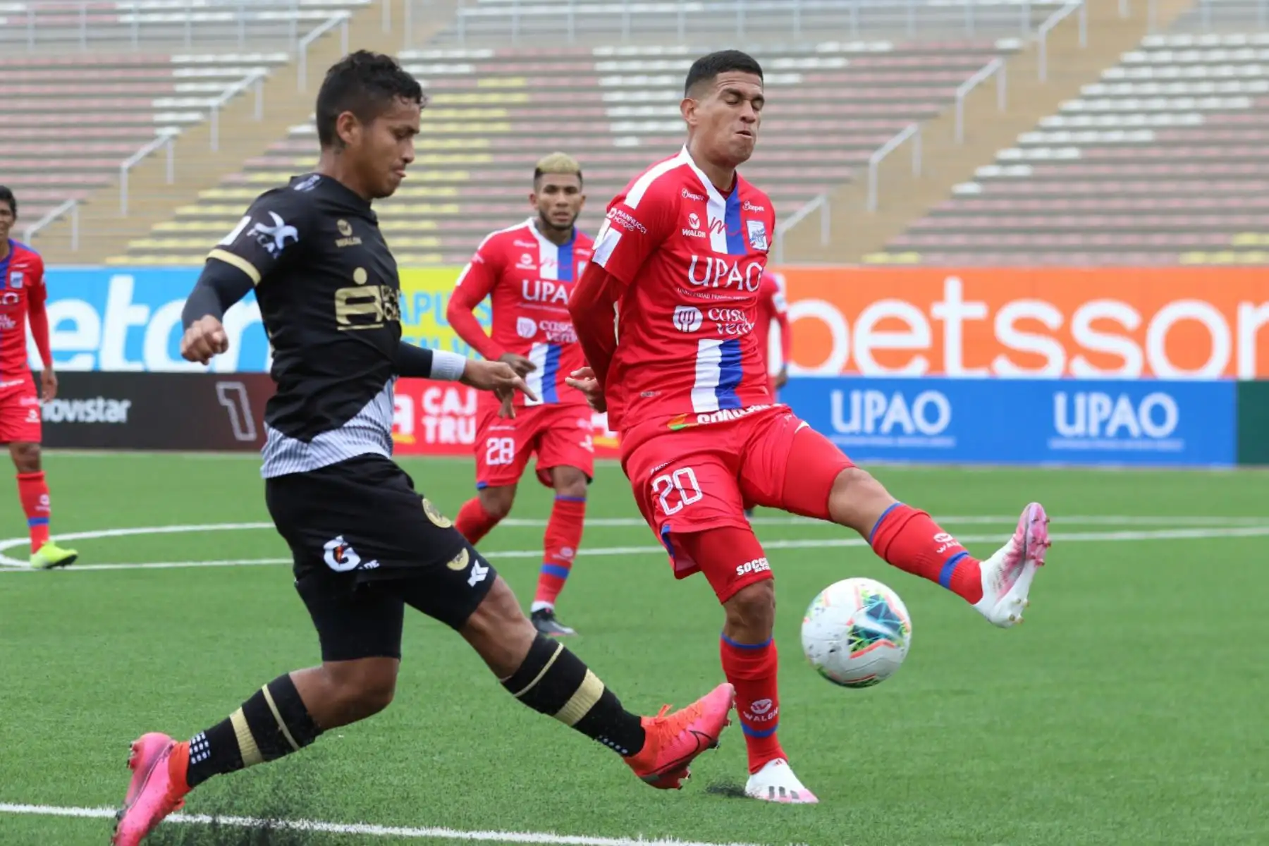 Cusco FC vs Carlos Manucci se enfrentan por la jornada 16 de la Liga 1, en el estadio San Marcos.

Foto: Liga de Fútbol Profesional