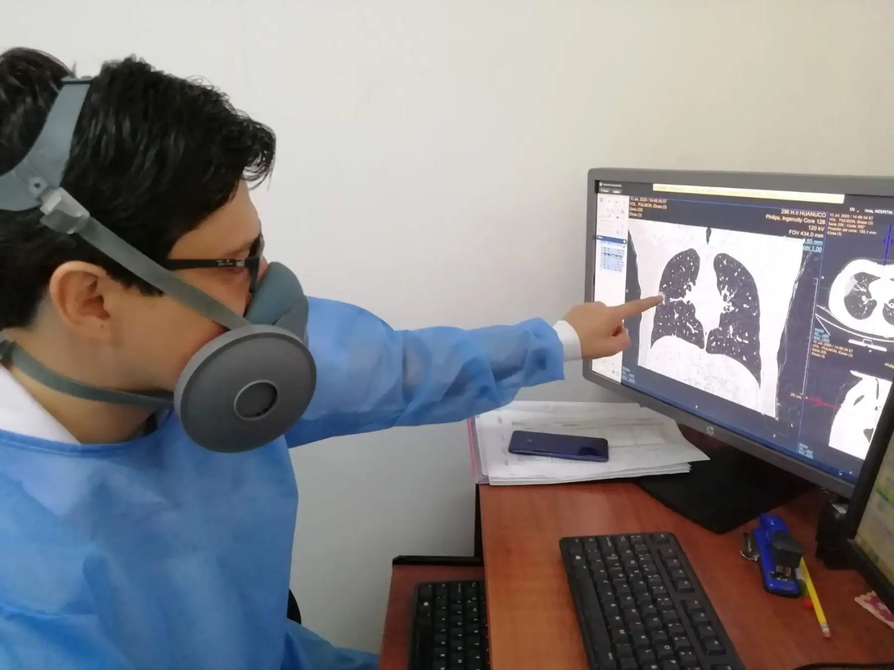 EsSalud amplía a 13 las especialidades médicas que atenderá vía teleconsultas a pacientes asegurados de la región Huánuco. ANDINA/Difusión