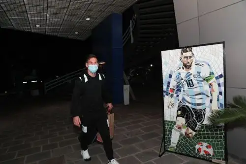 Messi lidera los trabajos de la selección argentina