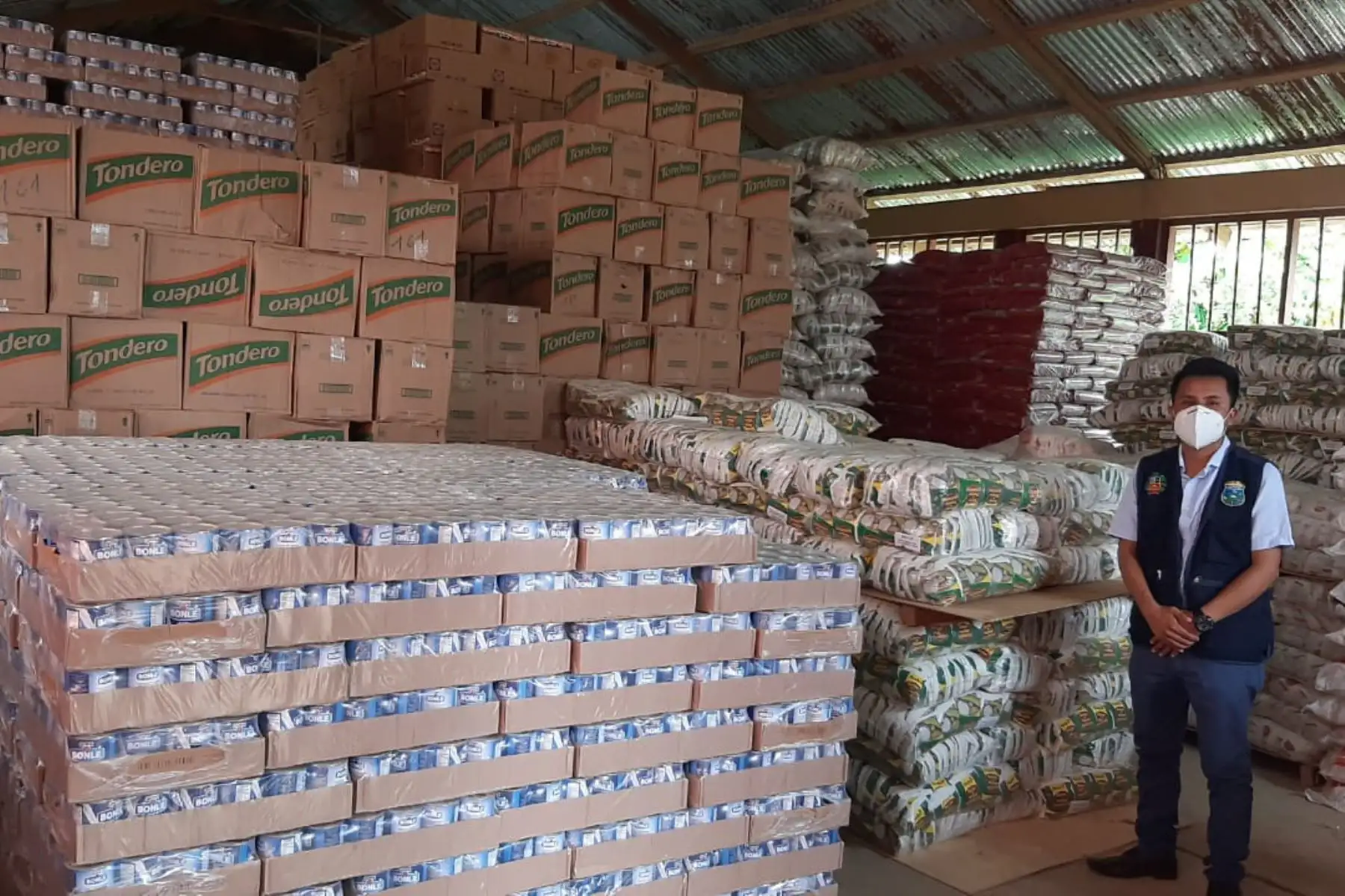 Un total de 7,000 ciudadanos indígenas de más de 12 comunidades del distrito loretano de Andoas serán beneficios con alimentos inocuos y de calidad. Foto: ANDINA/Difusión