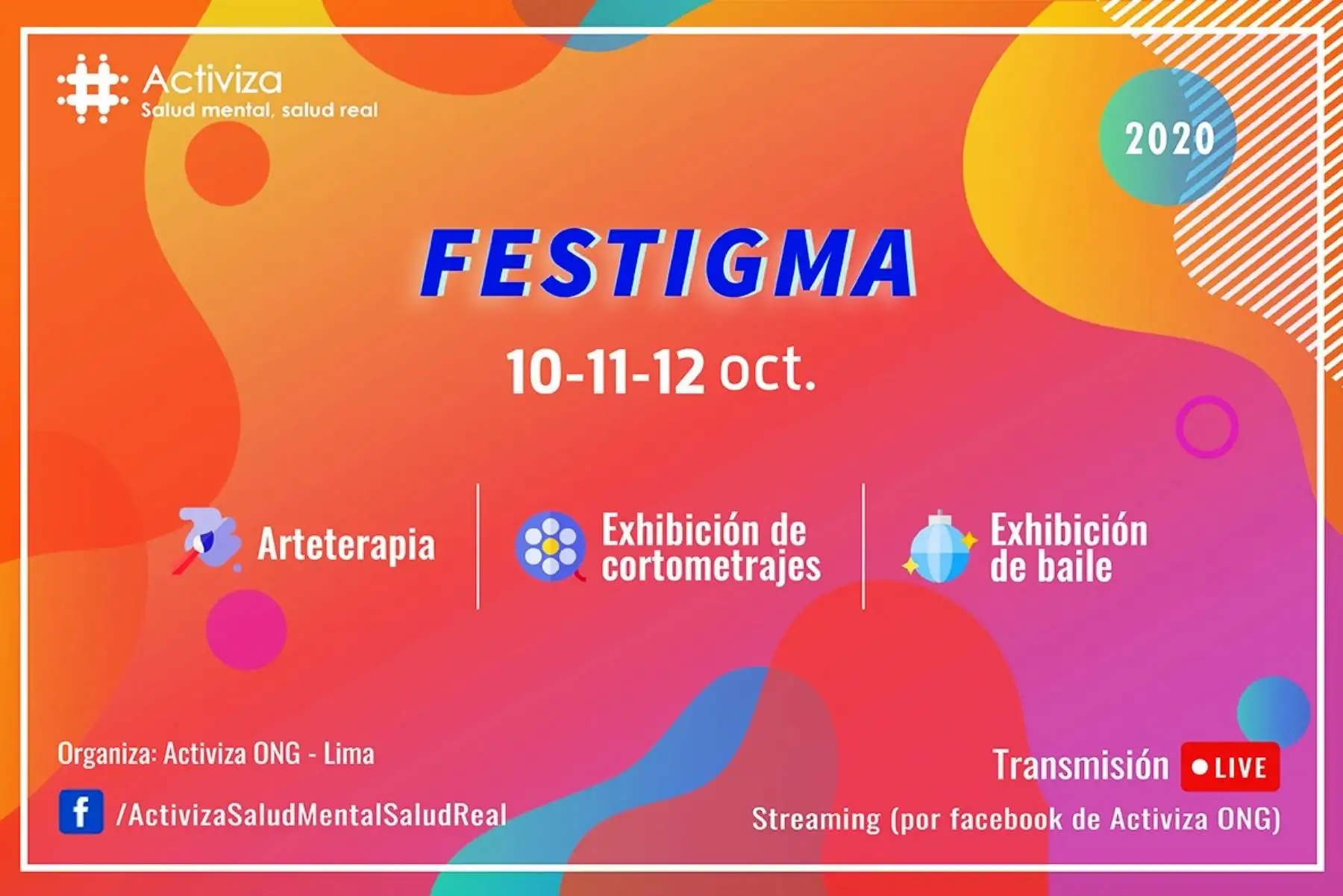 San Marcos: realizan primer festival virtual de sensibilización sobre salud mental en Perú. Foto: ANDINA/Difusión.