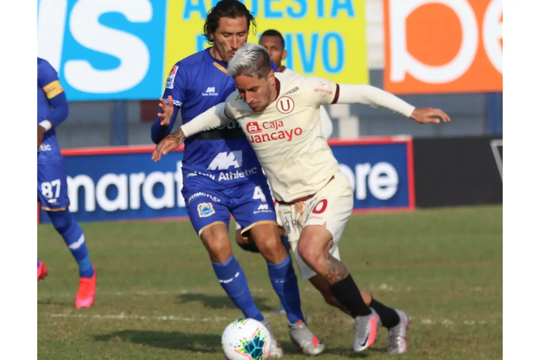 Universitario de Deportes y Deportivo Binacional empataron 1a1, en  partido disputado en el estadio Iván Elías Moreno, de Villa El Salvador, por la decimosétima fecha del torneo Apertura de la Liga 1.Foto: ANDINA/Liga 1 Universitario de Deportes y Deportivo Binacional empataron 1a1, en  partido disputado en el estadio Iván Elías Moreno, de Villa El Salvador, por la decimosétima fecha del torneo Apertura de la Liga 1.Foto: ANDINA/Liga 1