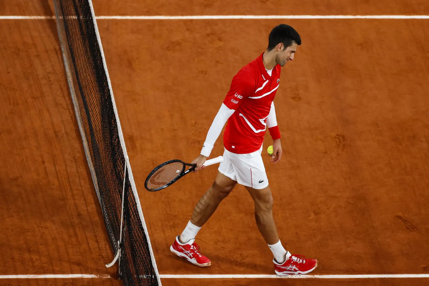 Rafael Nadal venció a Novak Djokovic por la final de Roland Garros 2020, en el Court Philippe Chatrier. Foto: AFP