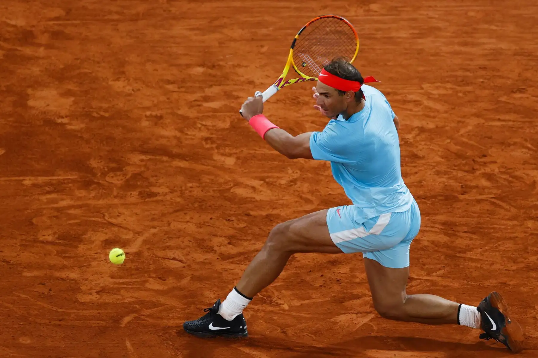 Rafael Nadal venció a Novak Djokovic por la final de Roland Garros 2020, en el Court Philippe Chatrier. Foto: AFP