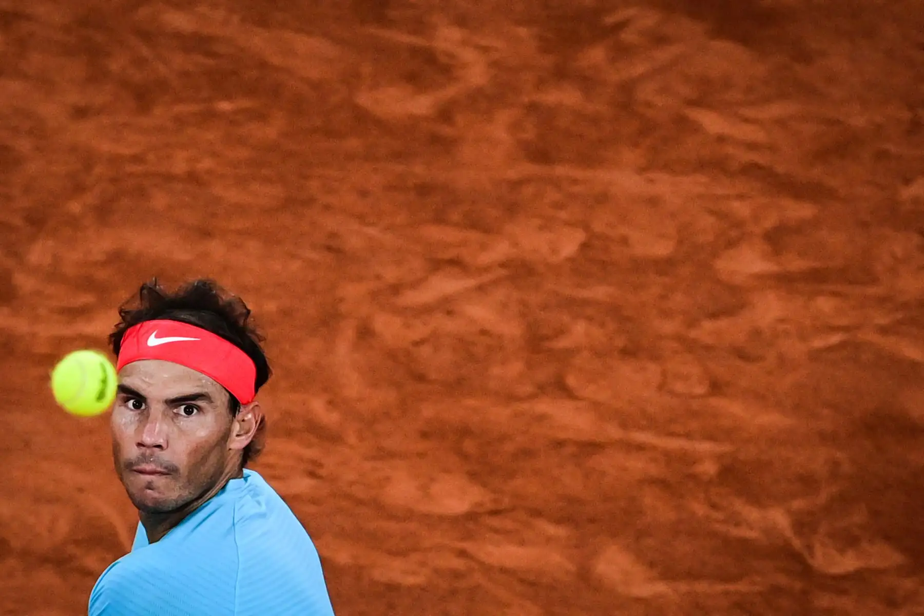 Rafael Nadal venció a Novak Djokovic por la final de Roland Garros 2020, en el Court Philippe Chatrier. Foto: AFP