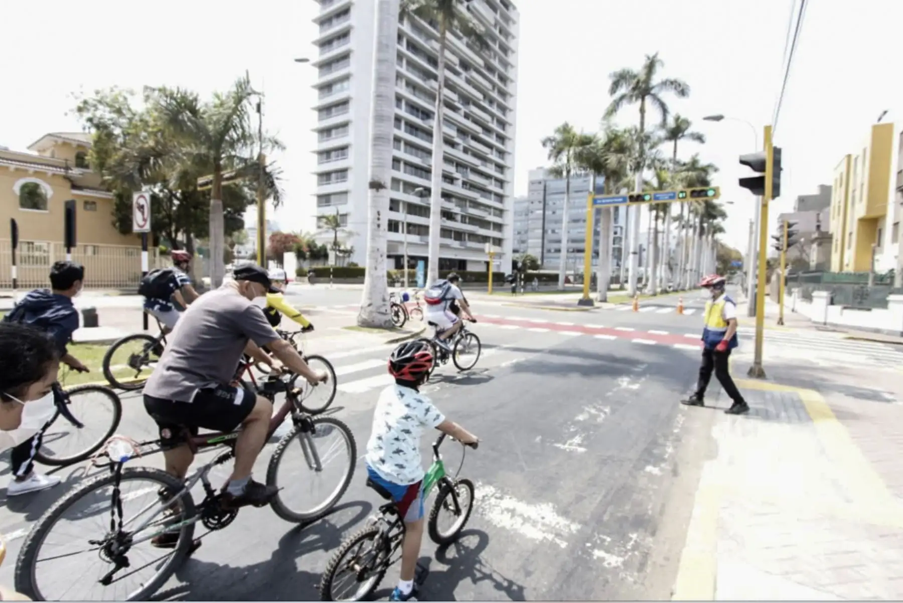 Se mantendrán las vías en las que se hacía práctica deportiva los domingos. Foto: ANDINA/Difusión