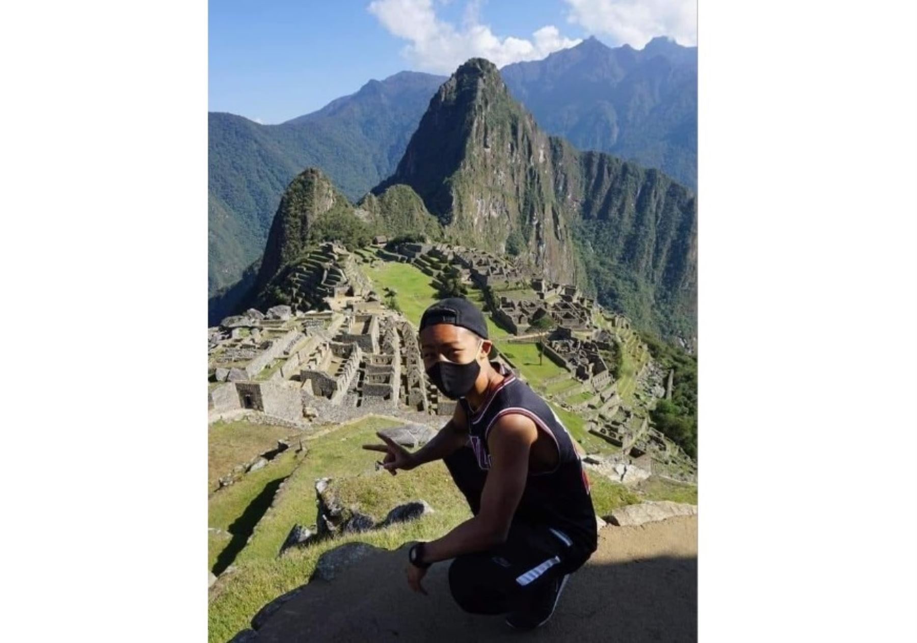 Conoce a Jesse Katayama, el turista japonés que esperó siete meses para conocer Machu Picchu.