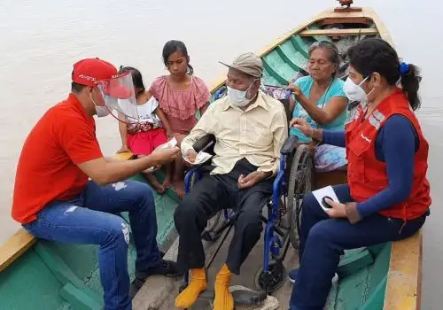 El programa PAIS resaltó el arribo de PIAS fluviales a comunidades indígenas de Loreto que no se habían beneficiado antes de este servicio.