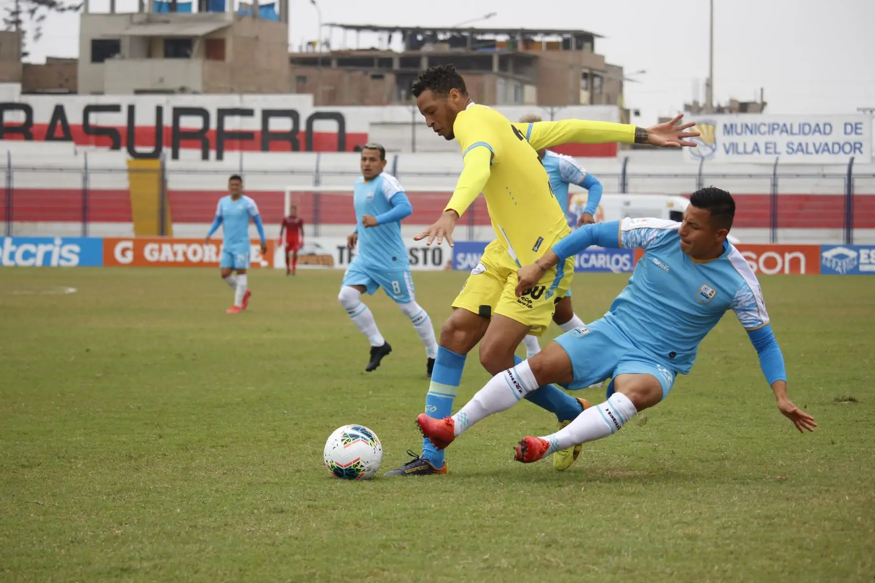 Carlos Stein se enfrenta a Deportivo Llacuabamba por la fecha 18 de la Liga 1, en el estadio Iván Elías Moreno. Foto: @LigaFutProf