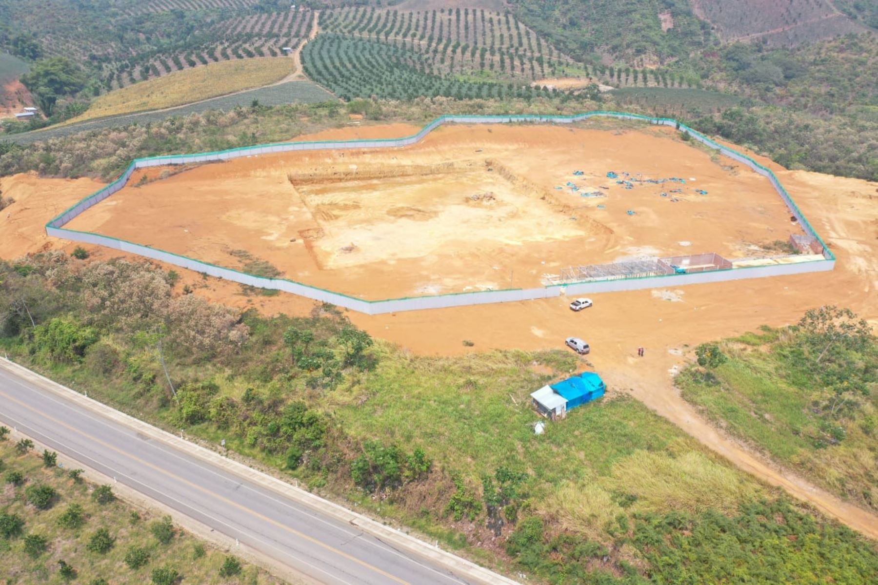 Terreno para el nuevo hospital de Pangoa, en la región Junín. Foto: ANDINA/Difusión