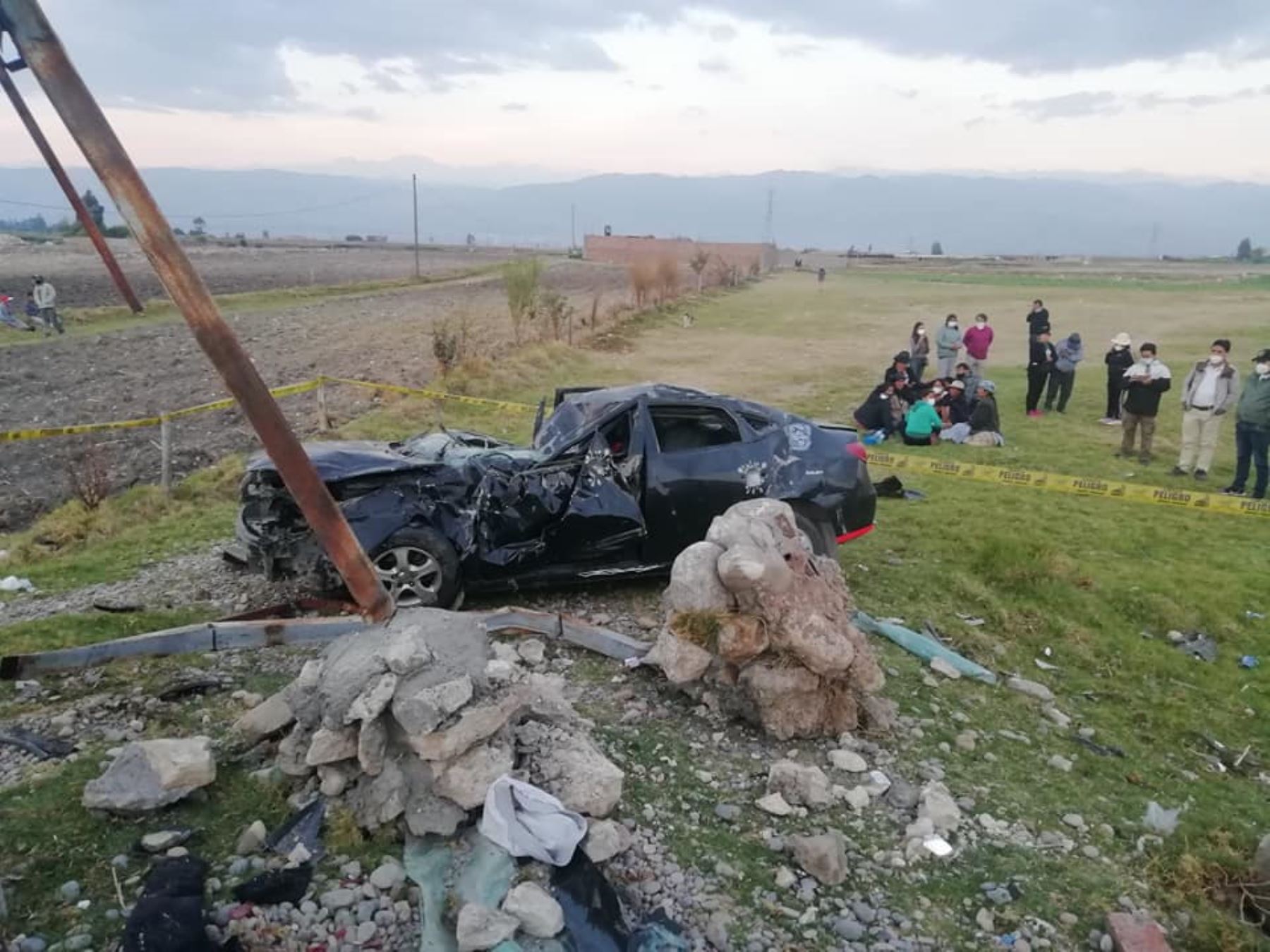 Joven policía fallece en trágico accidente de carretera en Huancayo. ANDINA/Difusión