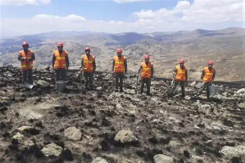Incendio en el distrito de Independencia, Huaraz, fue controlado después de 48 horas. ANDINA/Difusión