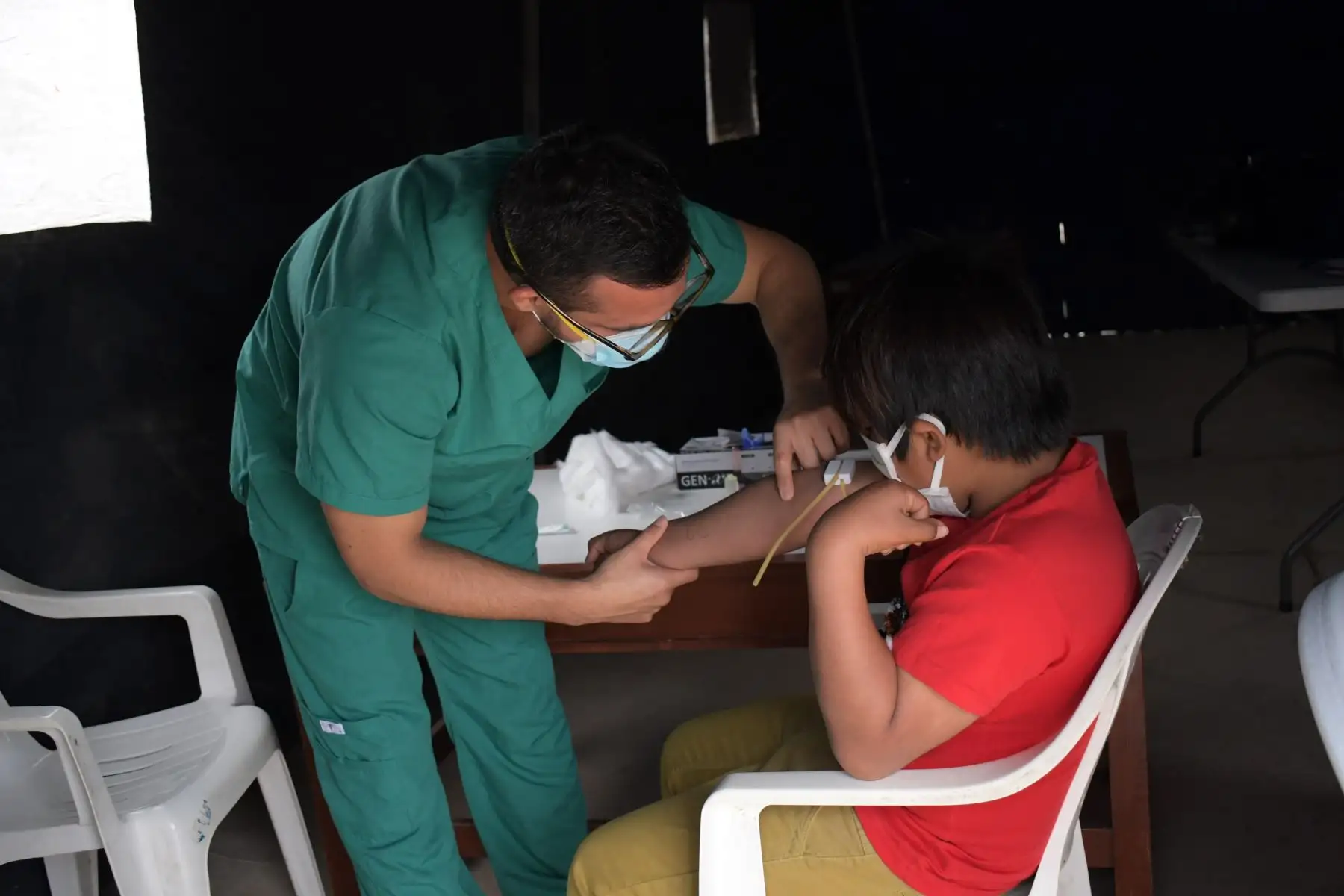 Atención médica a niños expuestos al consumo de agua contaminada con arsénico en Lambayeque.