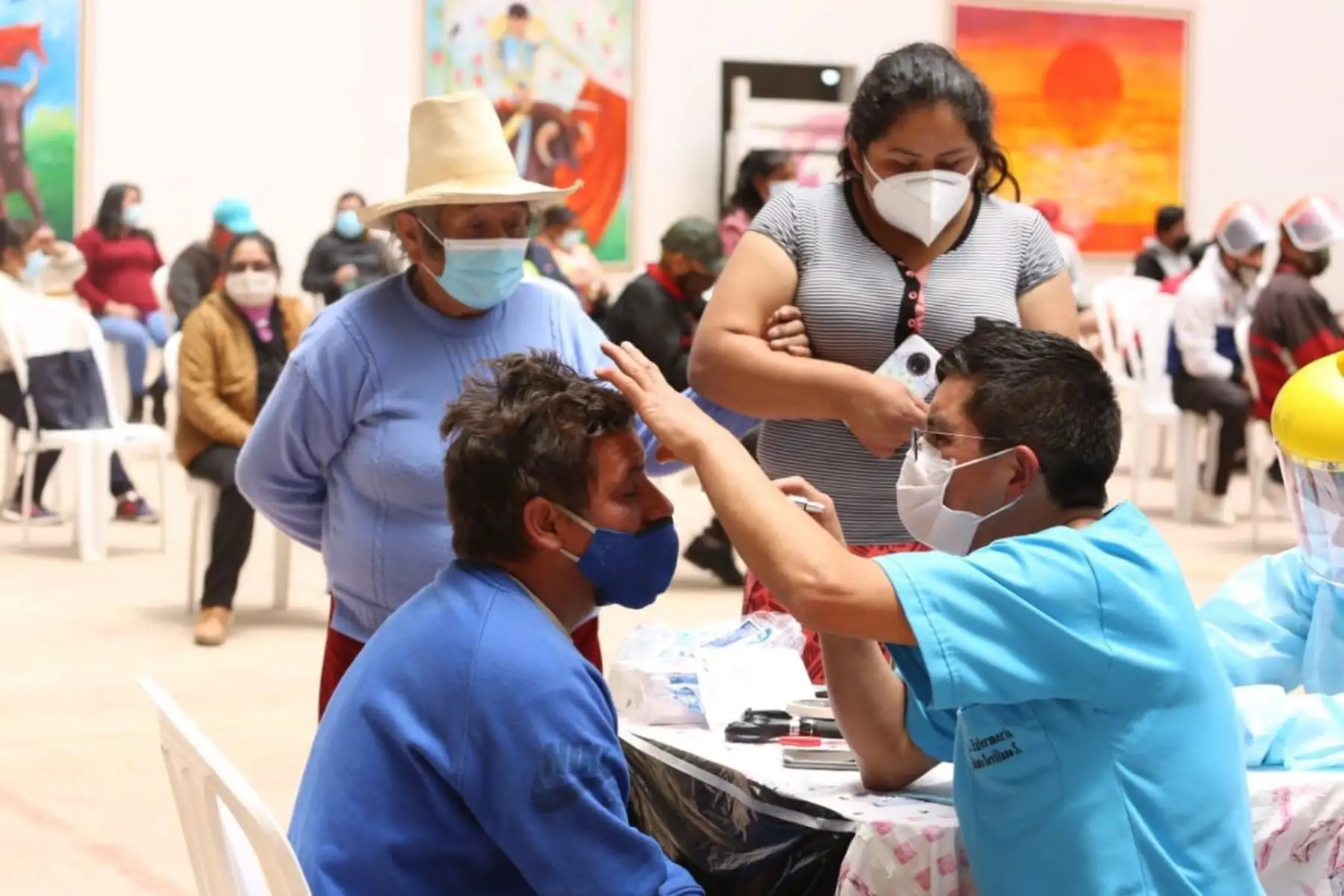 La Operación Tayta permite identificar tempranamente casos positivos de covid-19. Foto: ANDINA/Difusión