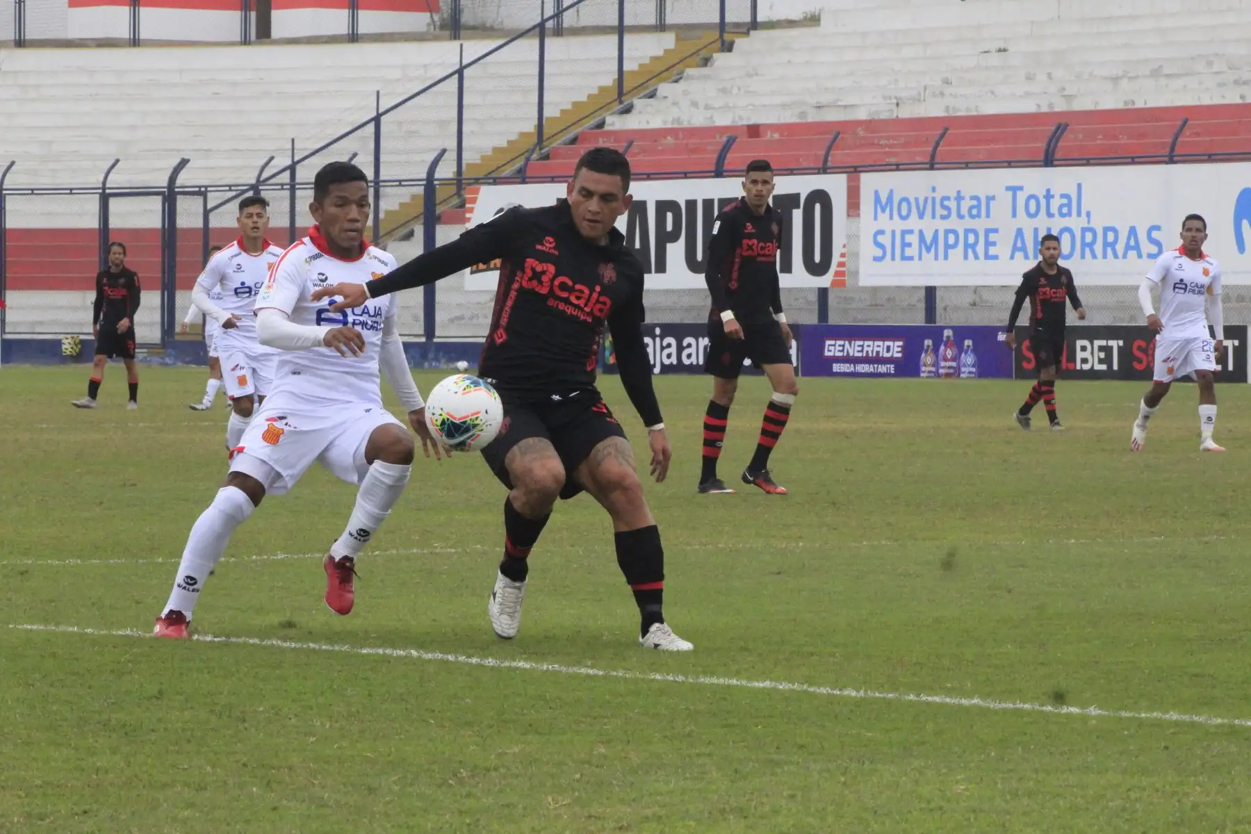 Melgar y Atlético Grau se enfrentan por la fecha 18 de la Liga 1, en el Estadio Iván Elías Moreno. Foto: Liga 1
