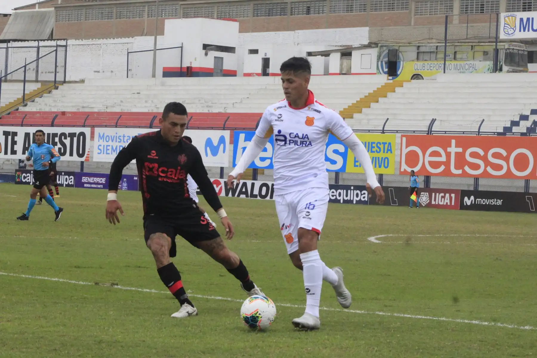 Melgar y Atlético Grau se enfrentan por la fecha 18 de la Liga 1, en el Estadio Iván Elías Moreno. Foto: Liga 1