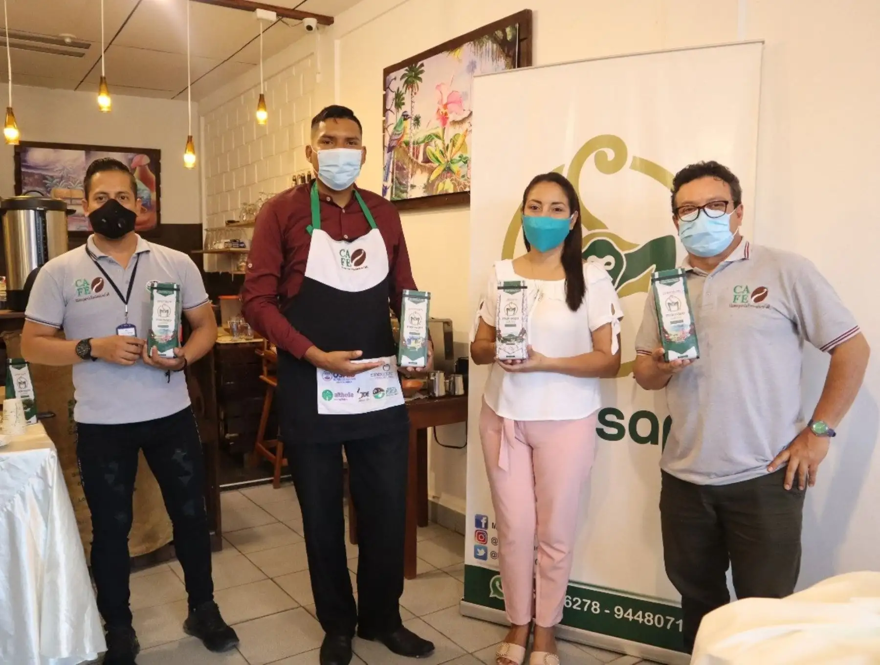 Siete marcas de cafés de Tingo María y de San Martín se lucen en feria virtual de aromático producto Expo Café 2020.