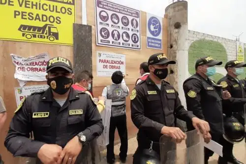 Tierra Prometida: municipio de Santa Anita paralizó las obras de habilitación. Foto: ANDINA/Difusión.