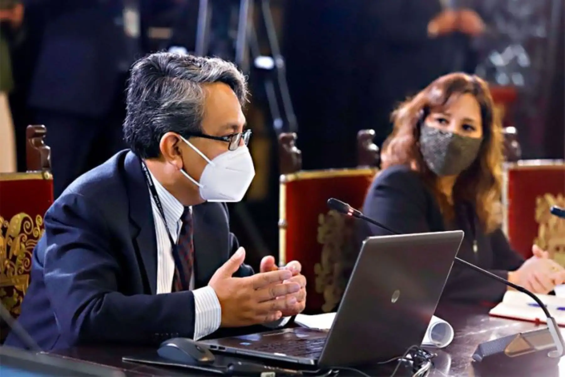 Yuri Cutipé, director de Salud Mental del Minsa, señala que la salud mental debe ser un valor apreciable, tanto como el producto bruto interno. Foto: ANDINA/Difusión.