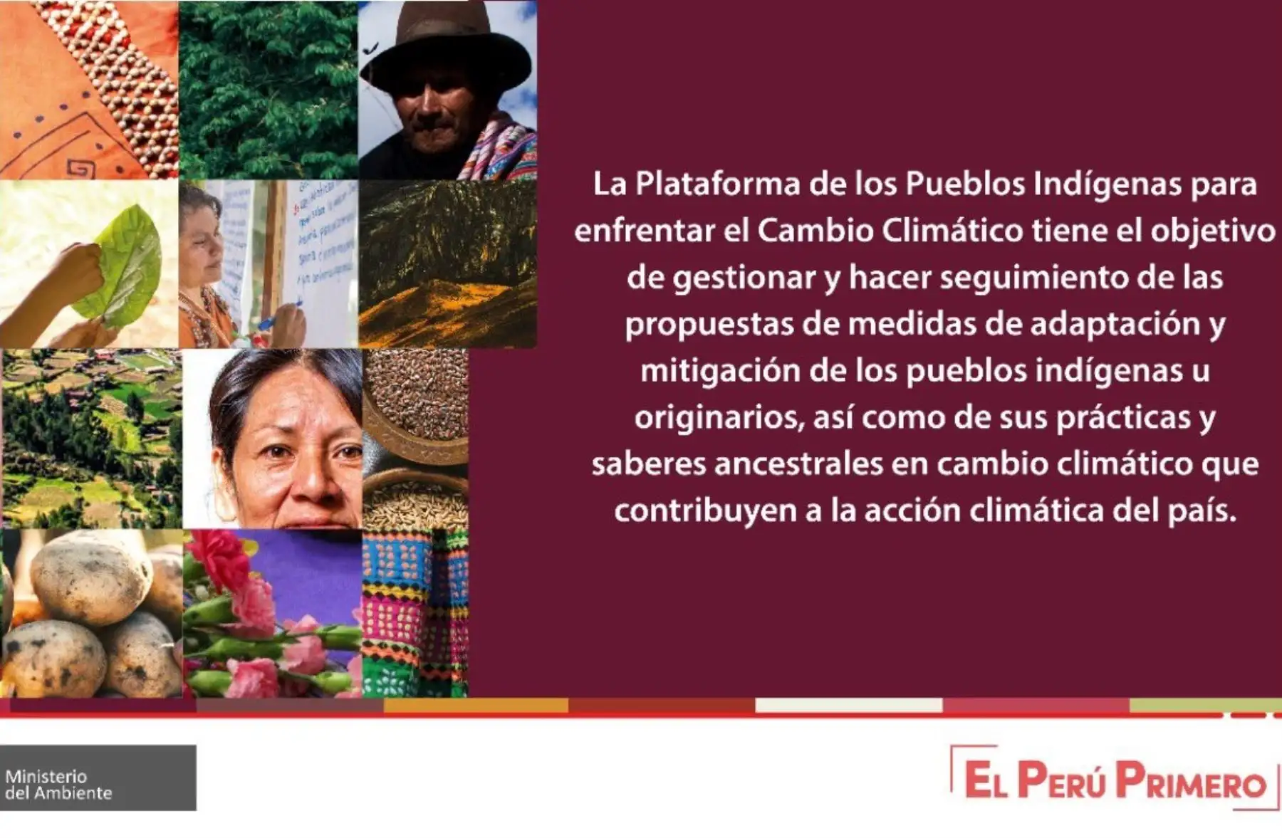Ejecutivo instaló la Plataforma de los Pueblos Indígenas para enfrentar el Cambio Climático.
