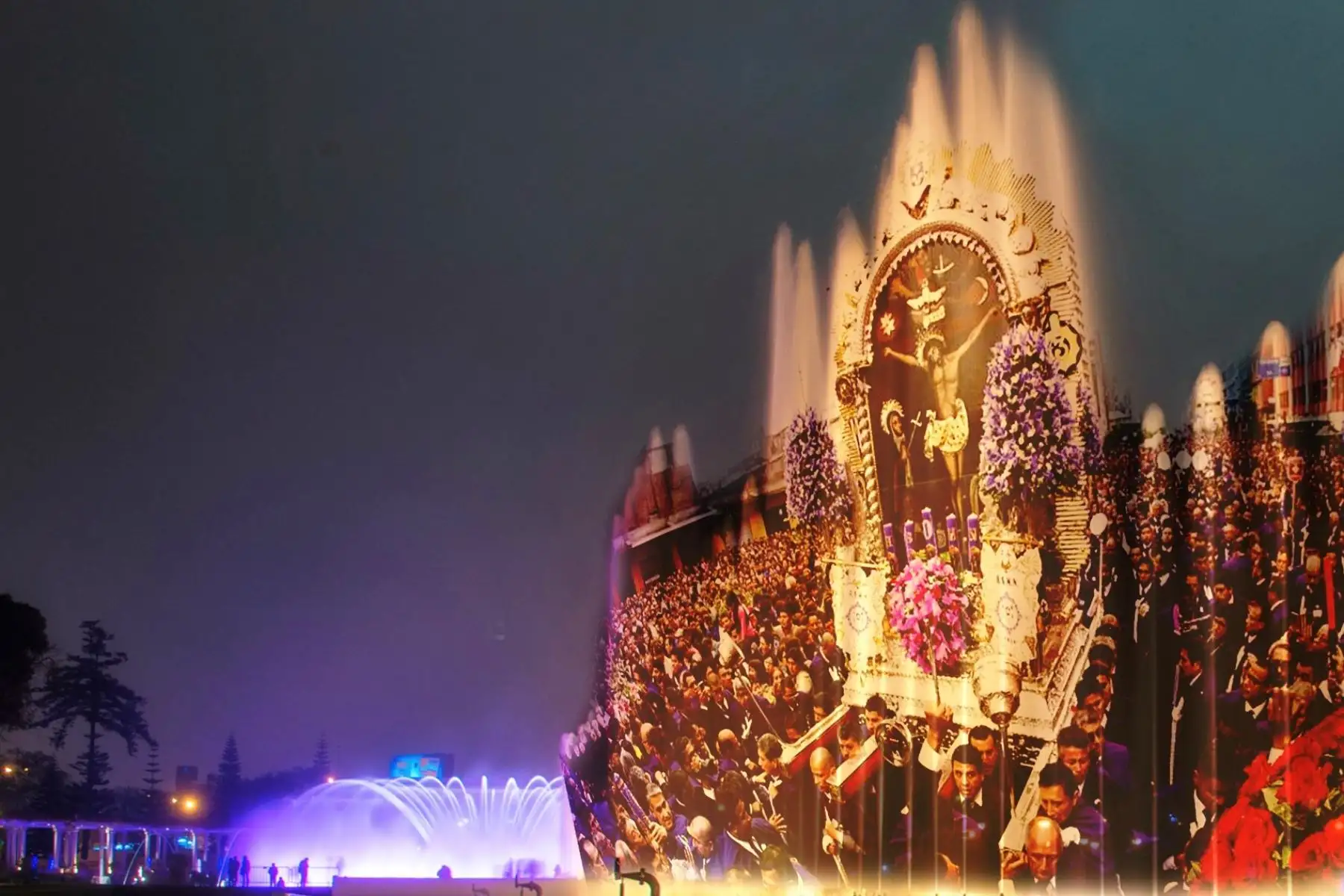 Señor de los Milagros: Circuito Mágico del Agua ofrecerá espectáculo virtual. Foto: ANDINA/Difusión.