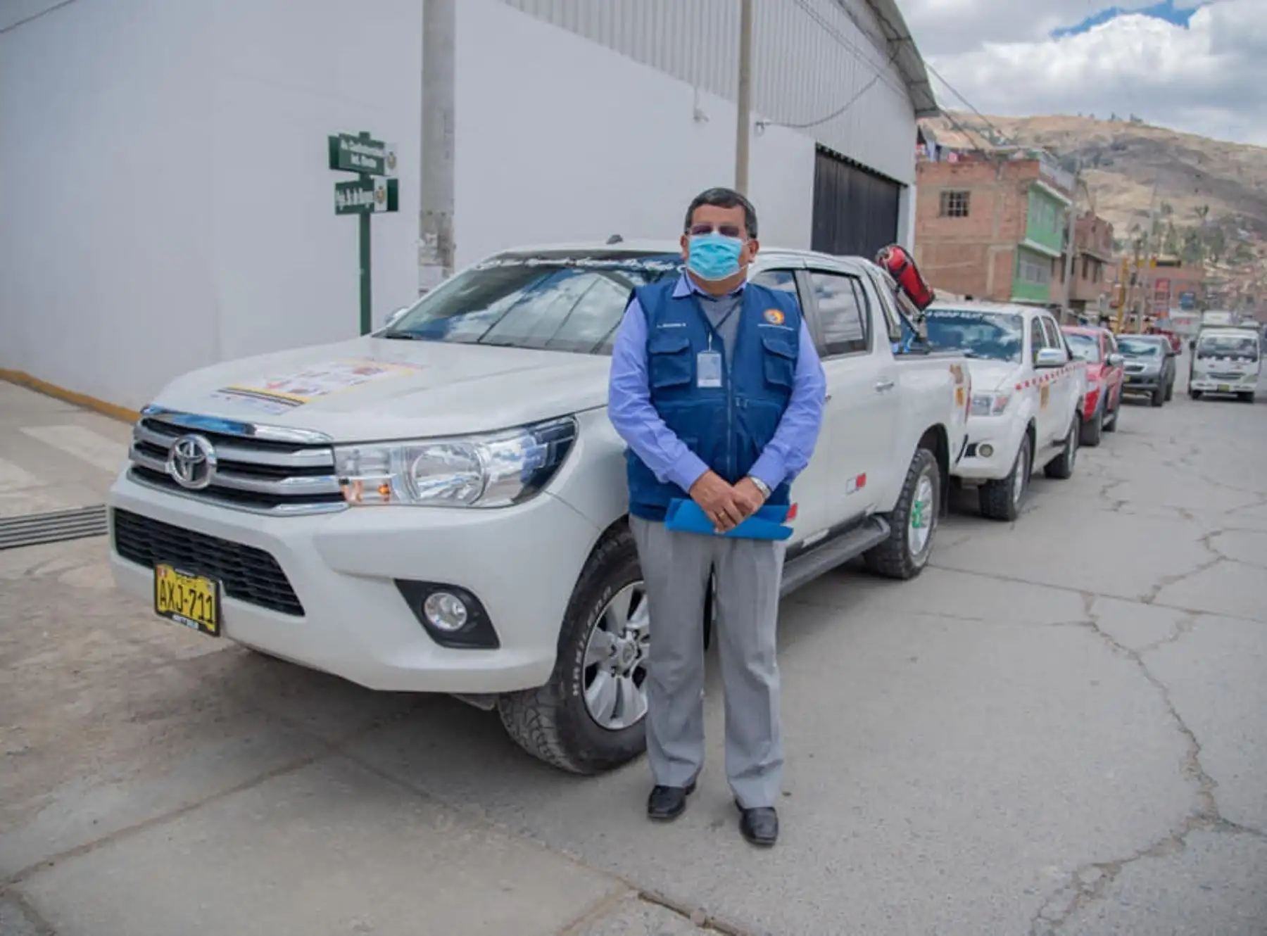 Gobierno Regional de Áncash entrega 24 vehículos para reforzar equipos de respuesta rápida ante el covid-19 que operan en la sierra de esa región. ANDINA/Difusión