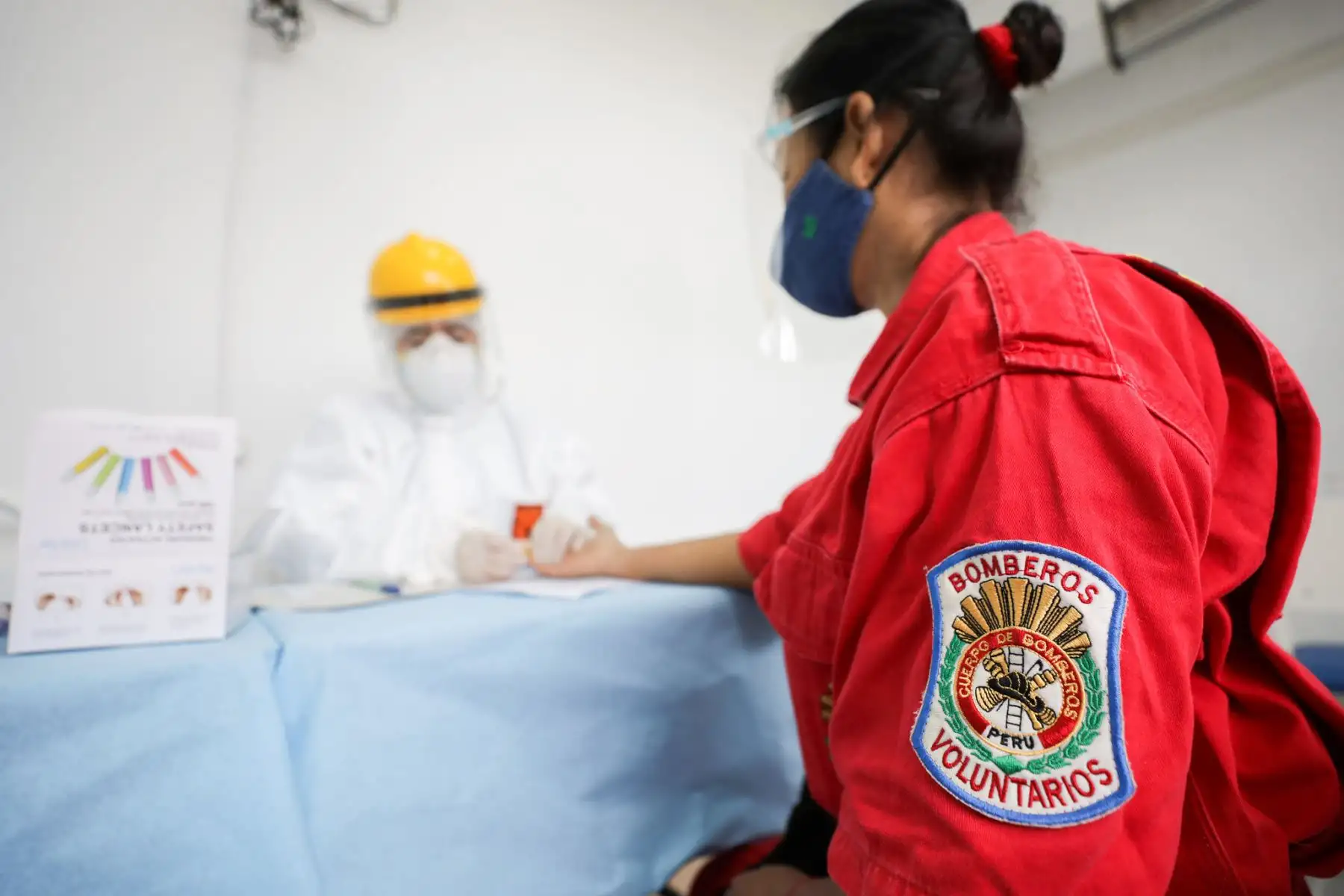 EsSalud realizó mamografías 3D a heroínas bomberas para descartar cáncer de mama.

Foto:ANDINA / Essalud