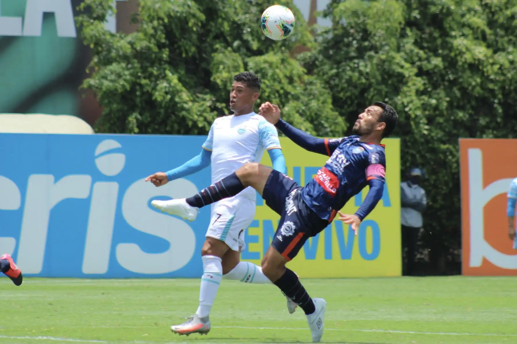 UCV y Deportivo Llacuabamba se enfrentan por la jornada 19 de la Liga 1, en el estadio Iván Elías Moreno. Foto: Liga 1