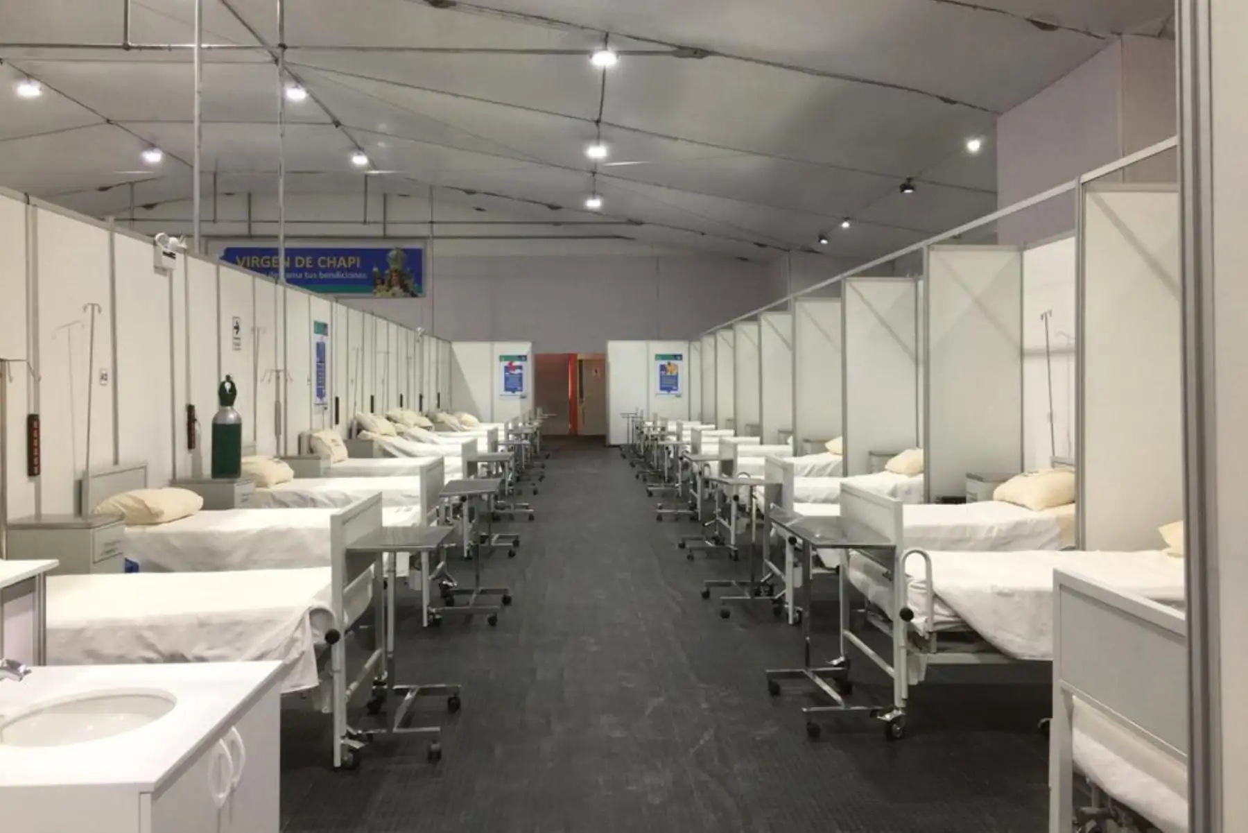 La disponibilidad de camas en Arequipa obedece a que en las últimas semanas se ha observado un descenso sostenido de pacientes con el virus. Foto: ANDINA/Difusión