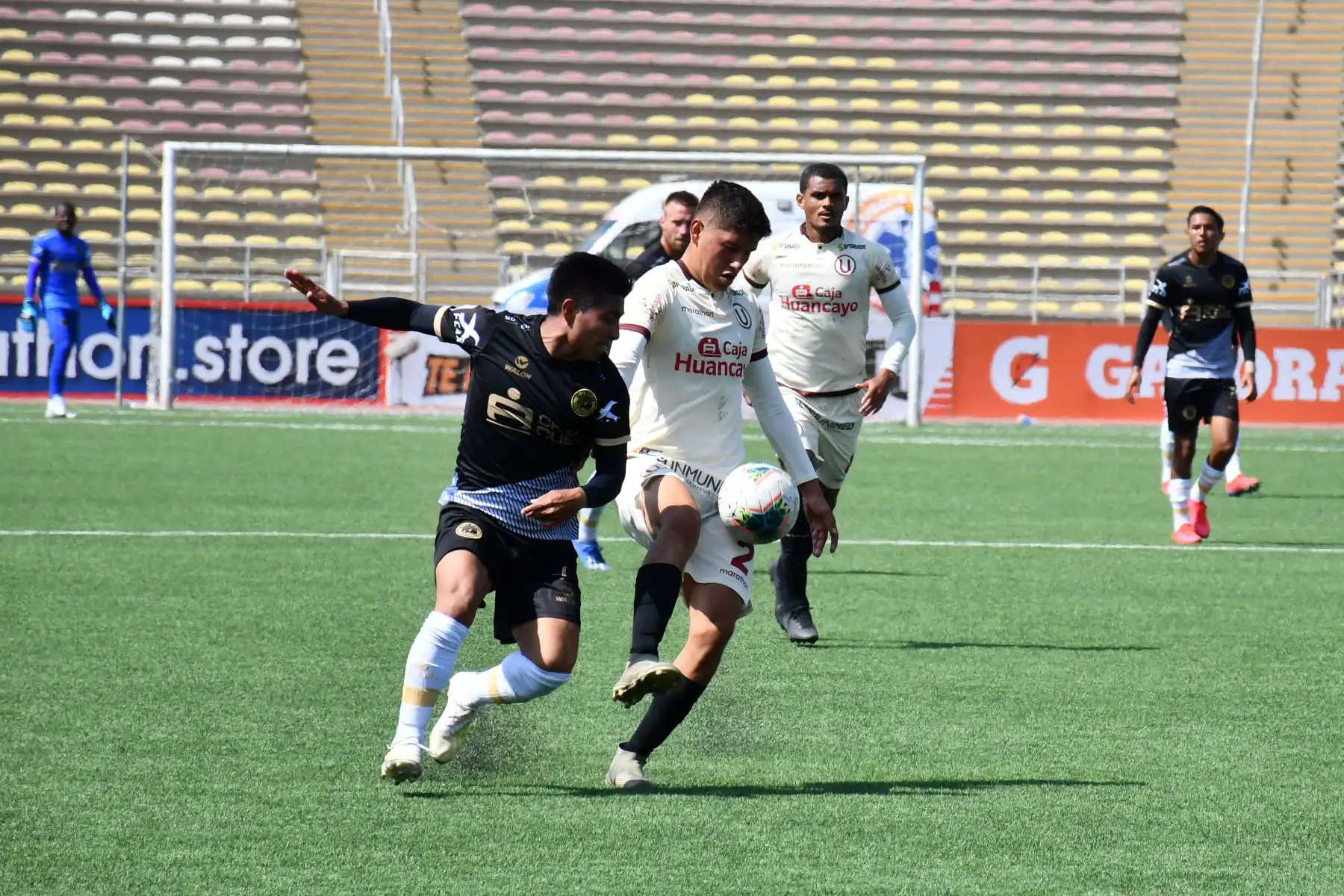 Universitario y Cusco FC se enfrentan por la fecha 19 de la Liga 1, en el estadio San Marcos. Foto: Liga 1
