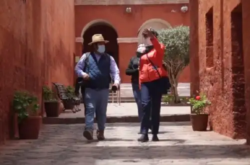Monasterio de Santa Catalina, en la ciudad de Arequipa, reabre sus puertas al turismo. Foto: Facebook/Monasterio de Santa Catalina