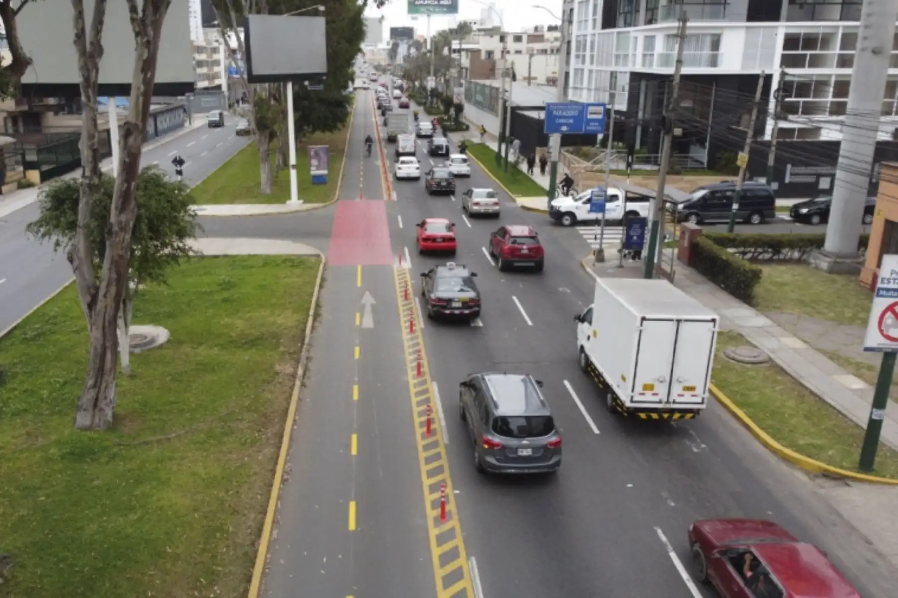 El plan de limpieza de ciclovías abarca los distritos de Los Olivos, Villa El Salvador, San Martín de Porres, San Juan de Miraflores, Pueblo Libre, Magdalena, Jesús María y San Miguel. Foto: ANDINA/MML